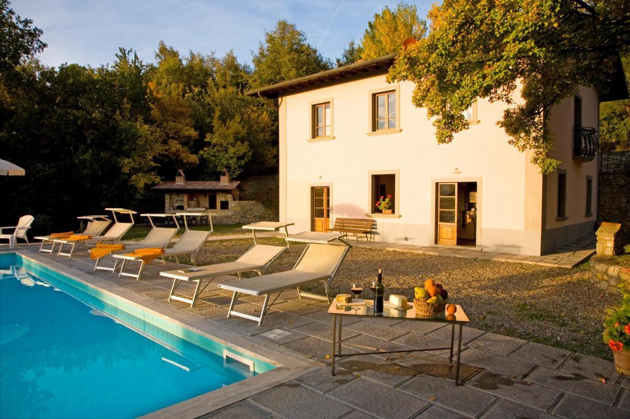 Villa Le Balze Tuscany, Private Pool, Property Fenced, Pet Allowed. Poppi Exterior foto