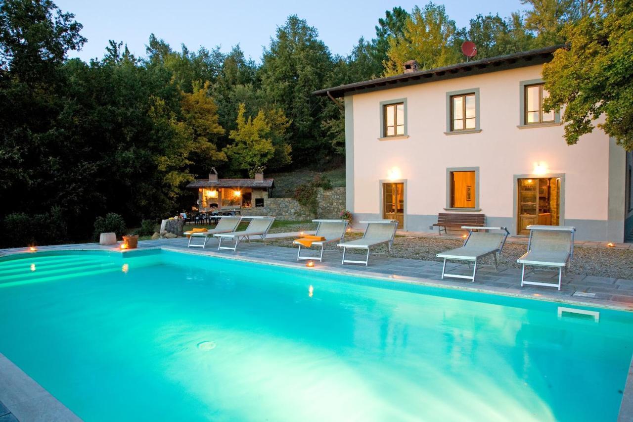 Villa Le Balze Tuscany, Private Pool, Property Fenced, Pet Allowed. Poppi Exterior foto